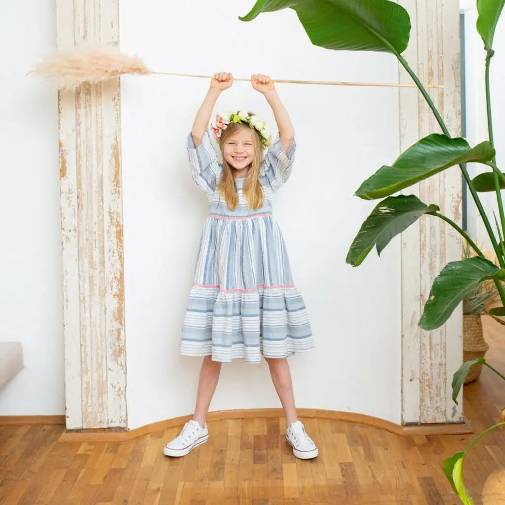 Ruffle Hem Dress Sewing Pattern - Do It Yourself For Free