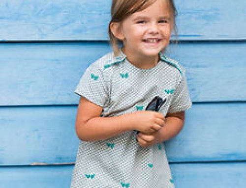 Children’s Cute Lined Dress Sewing Pattern