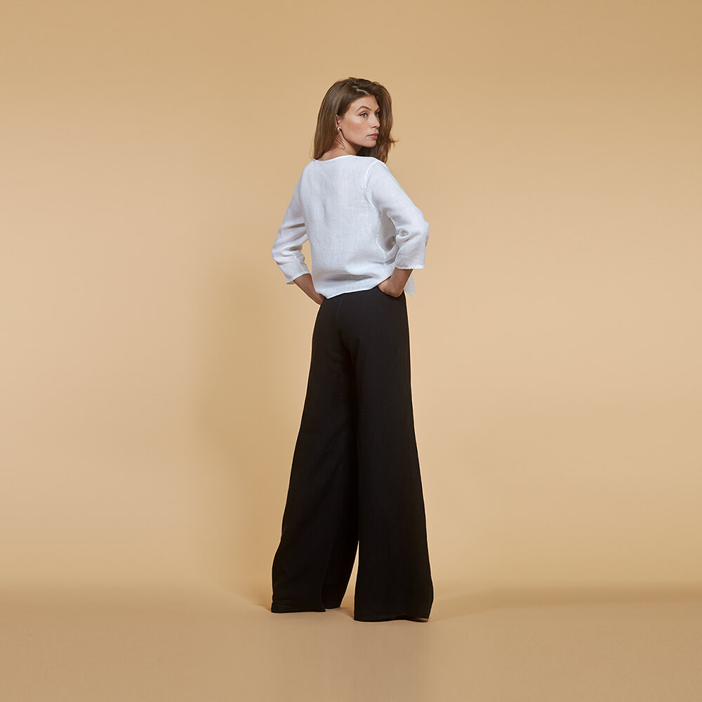 Louise — Linen Pants Free Sewing Pattern