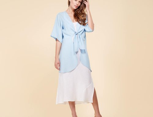 Nina — Linen Cardigan Free Sewing Pattern