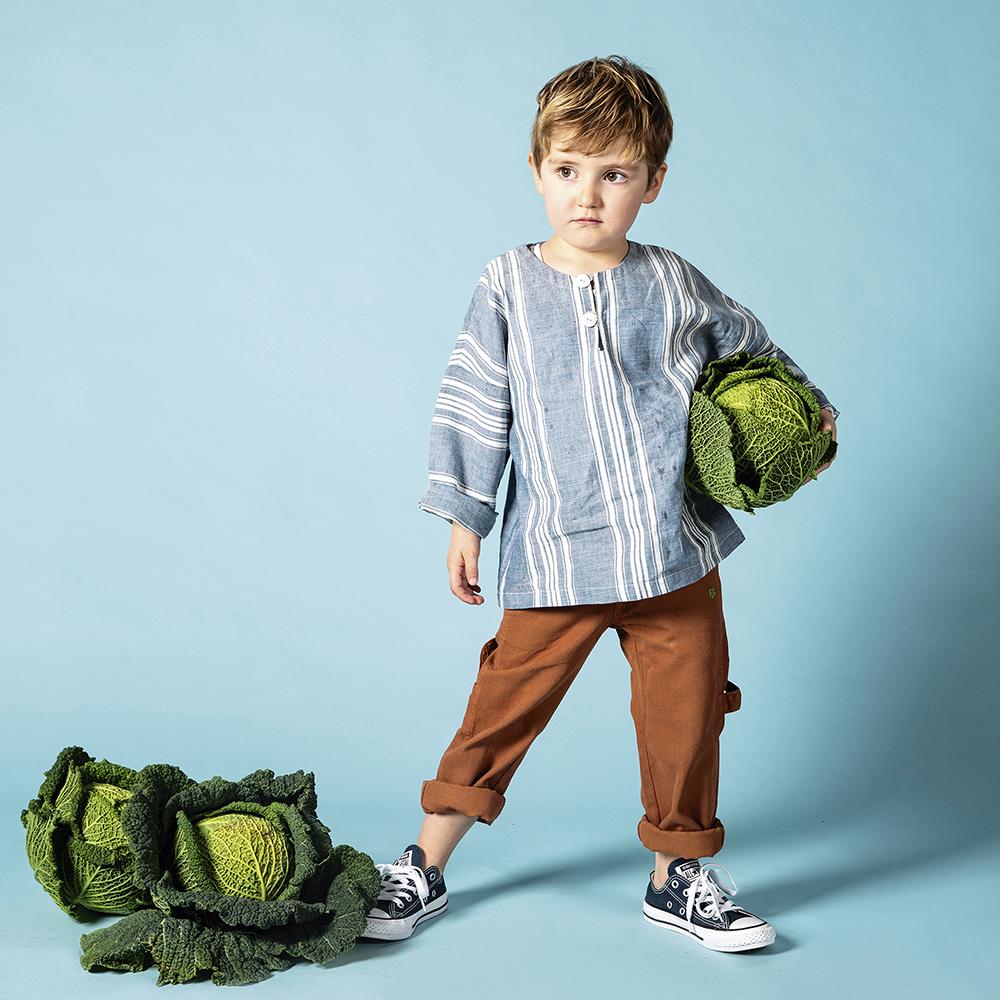 Stian Shirt Sewing Pattern For Kids