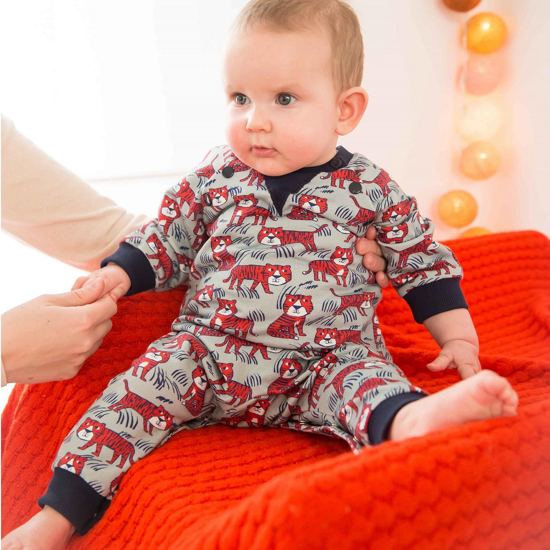 Tiger Onesie - Free Sewing Pattern