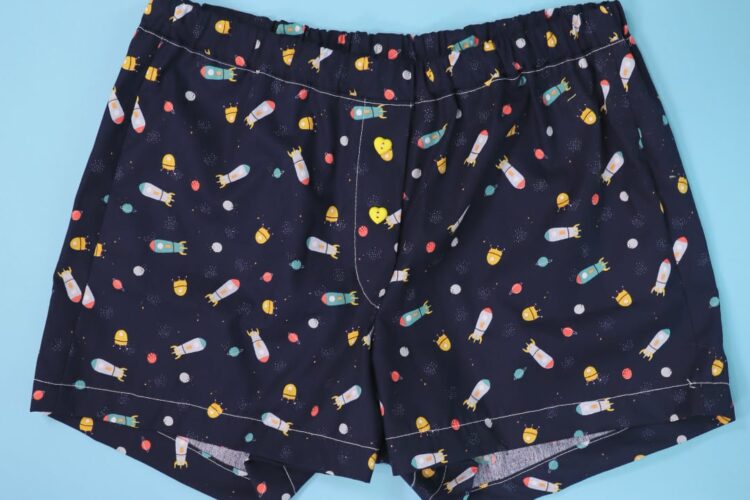 Sew Boxer Shorts - Free Pattern