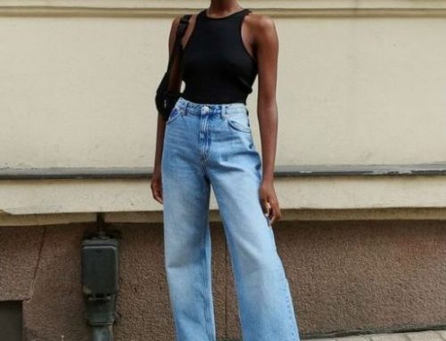 Wide Leg High Waist Jeans – Free Sewing pattern