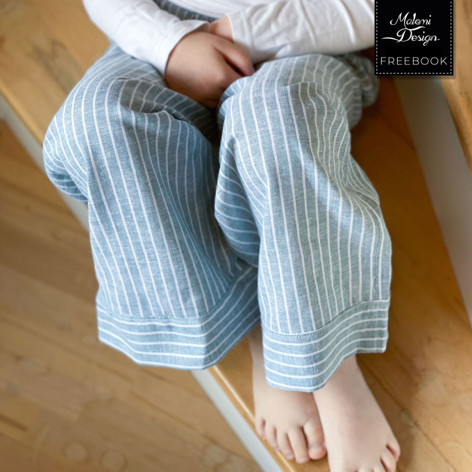 Malomi Pajama For Girls - Free Sewing Pattern