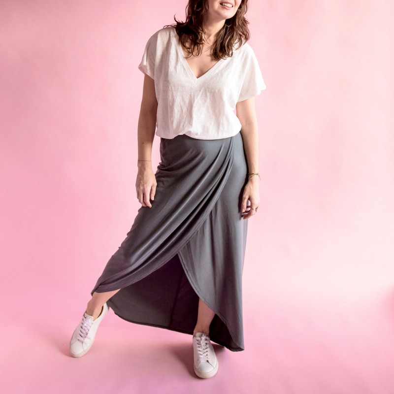 Love Like Melrose Wrap Skirt: Where Comfort Meets Elegance