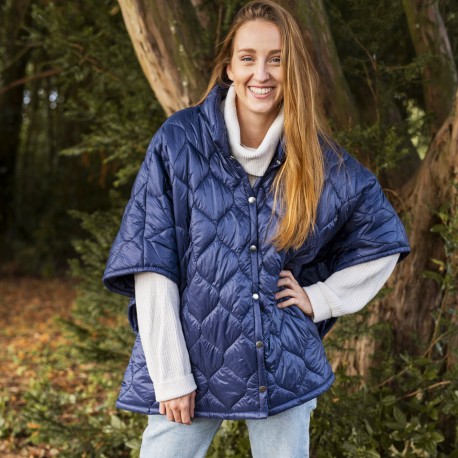 Free Sewing Pattern Women's Quilted Cape