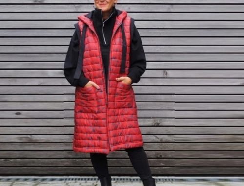 Long Quilted Vest – Free Sewing Pattern in Sizes 36-46 Euro