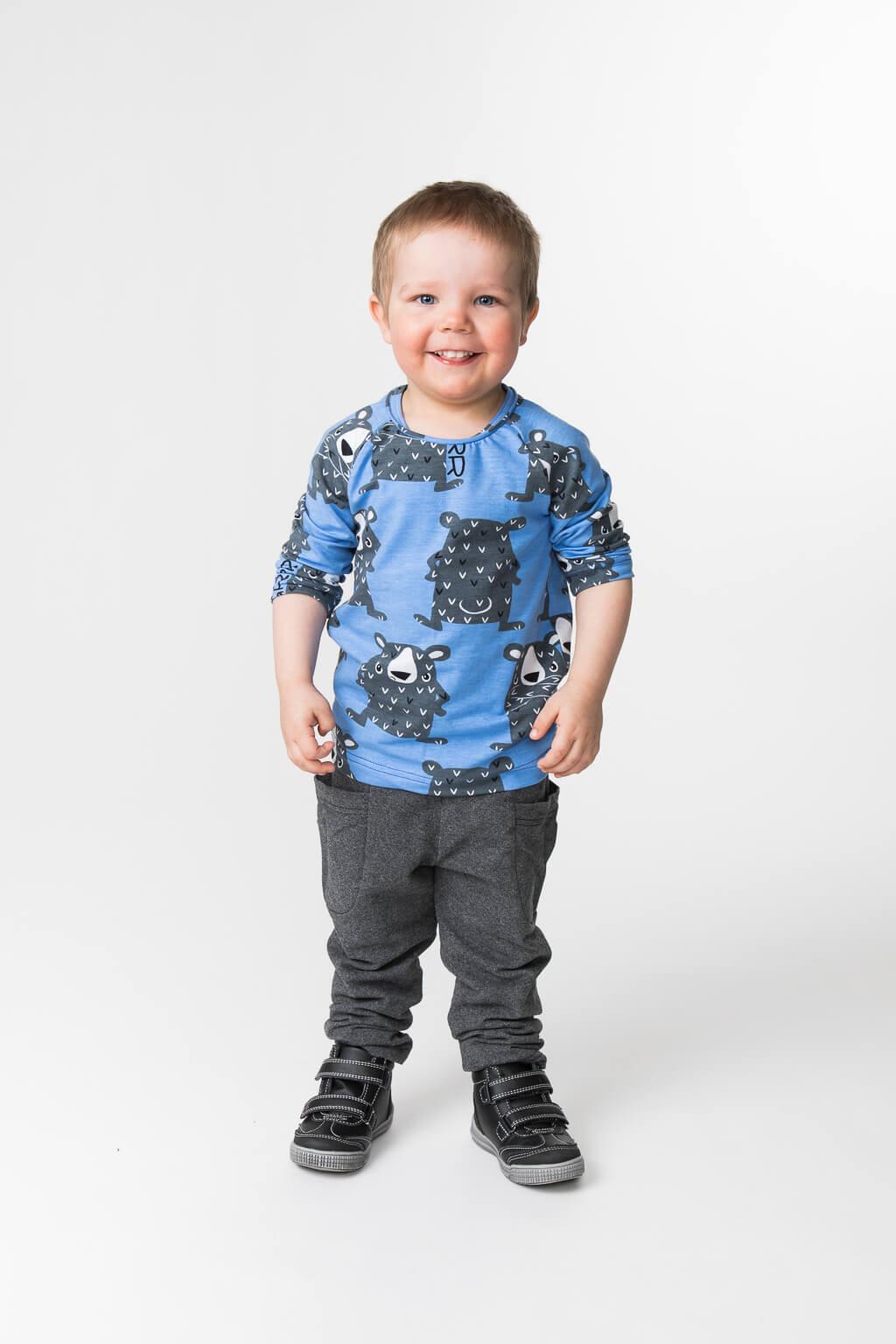 Introducing Children's Raglan Shirt (B C & D Sizes) 80-164 cm: A Stitch Of Comfort And Style