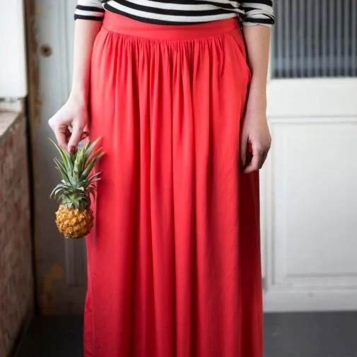 Dive Into Summer Fashion With The Copacabana Skirt - Your Next DIY Maxi Essential!