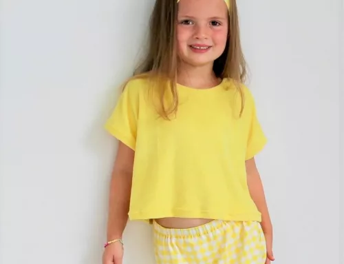 Playful Stitches: The ‘Crazy Crop Top’ Free Sewing Pattern For Ages 3-10