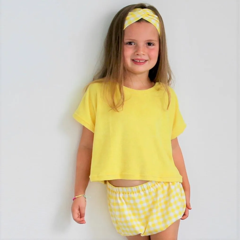 Playful Stitches: The 'Crazy Crop Top' Free Sewing Pattern For Ages 3-10