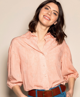 Effortless Elegance: Introducing The Versatile Carly Blouse With Balloon Sleeves In Sizes 34-56!