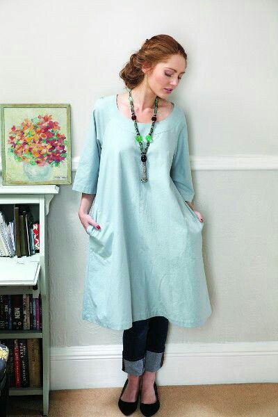 Effortless Boho Chic: DIY Slouchy Smock Dress Sewing Pattern!