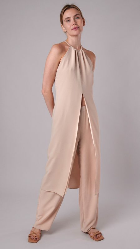 The Thelma Halter Top and The Louise Wide Leg Pants Free Sewing Pattern