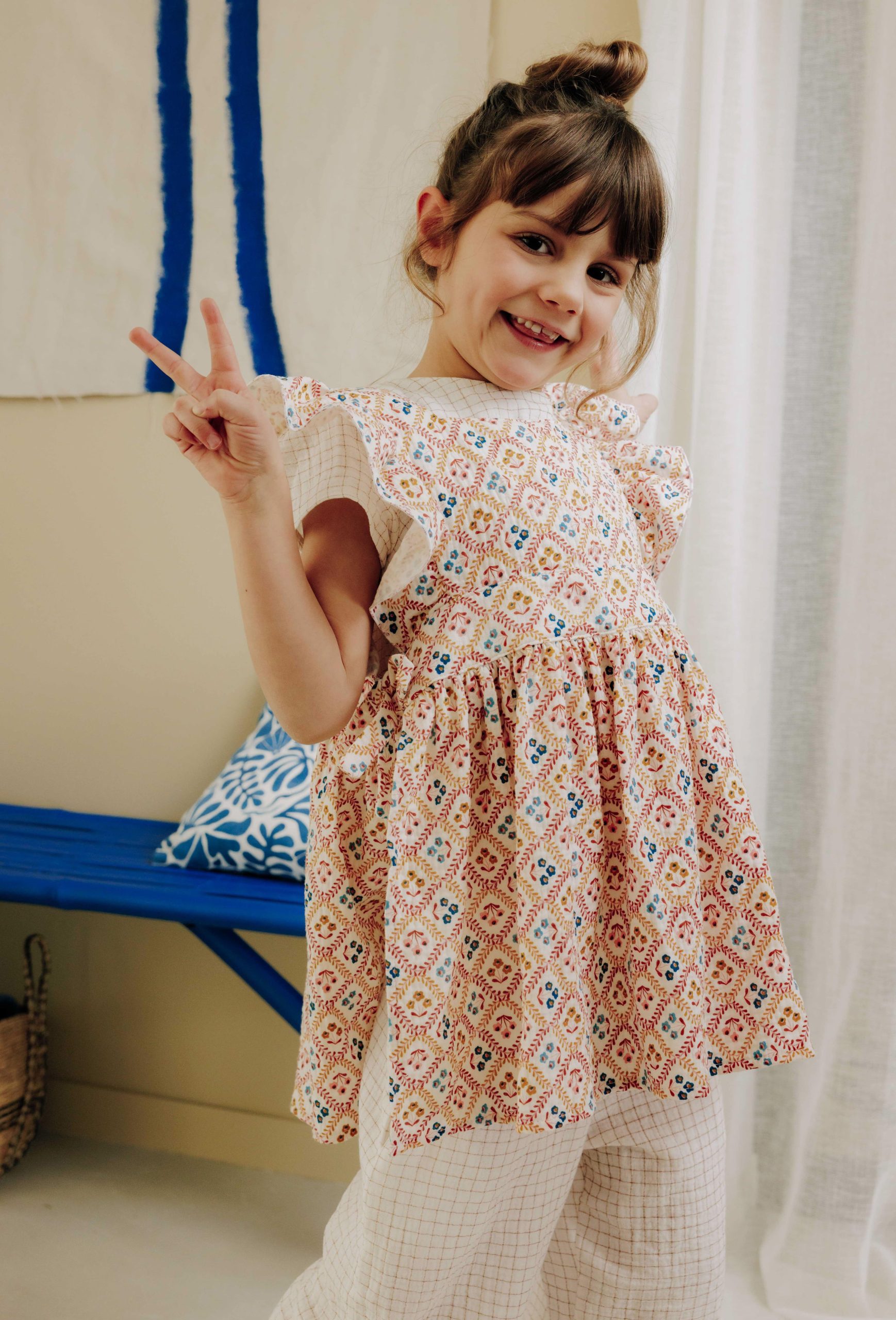 Charming Apron Dress for Your Little Ones