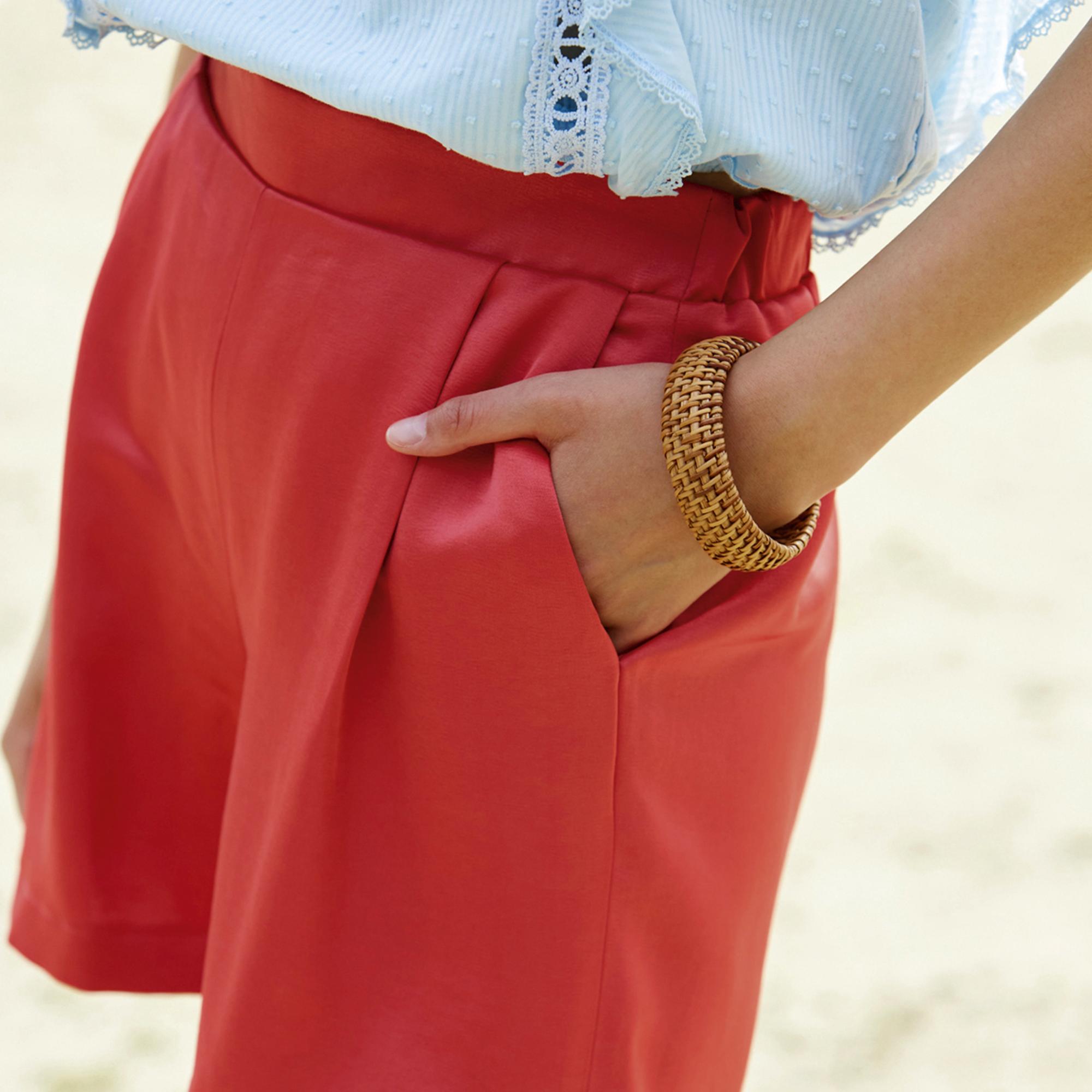 Sassy and Chic: Sew the Calypso Shorts with Free Pattern!