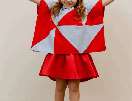 Patchwork Top Karlotta – A Scrap-Busting Summer Top for Kids (Free Pattern)