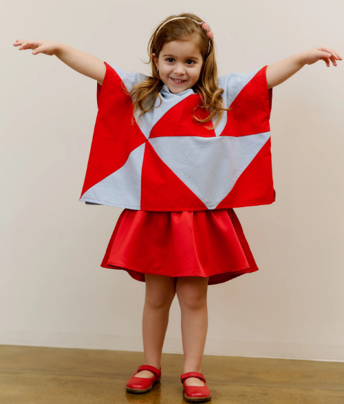 Patchwork Top Karlotta – A Scrap-Busting Summer Top for Kids (Free Pattern)