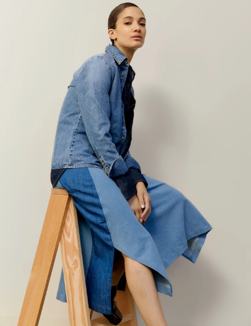 Maxi Skirt Kordula – Sew the Elegance of Ocean Waves with This Free Pattern