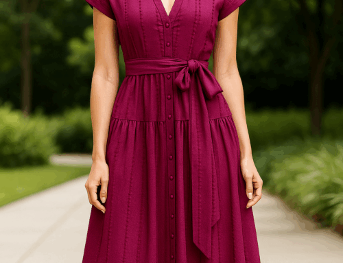 Carolina Herrera Inspired Dress Sewing Pattern – Sizes 38–48