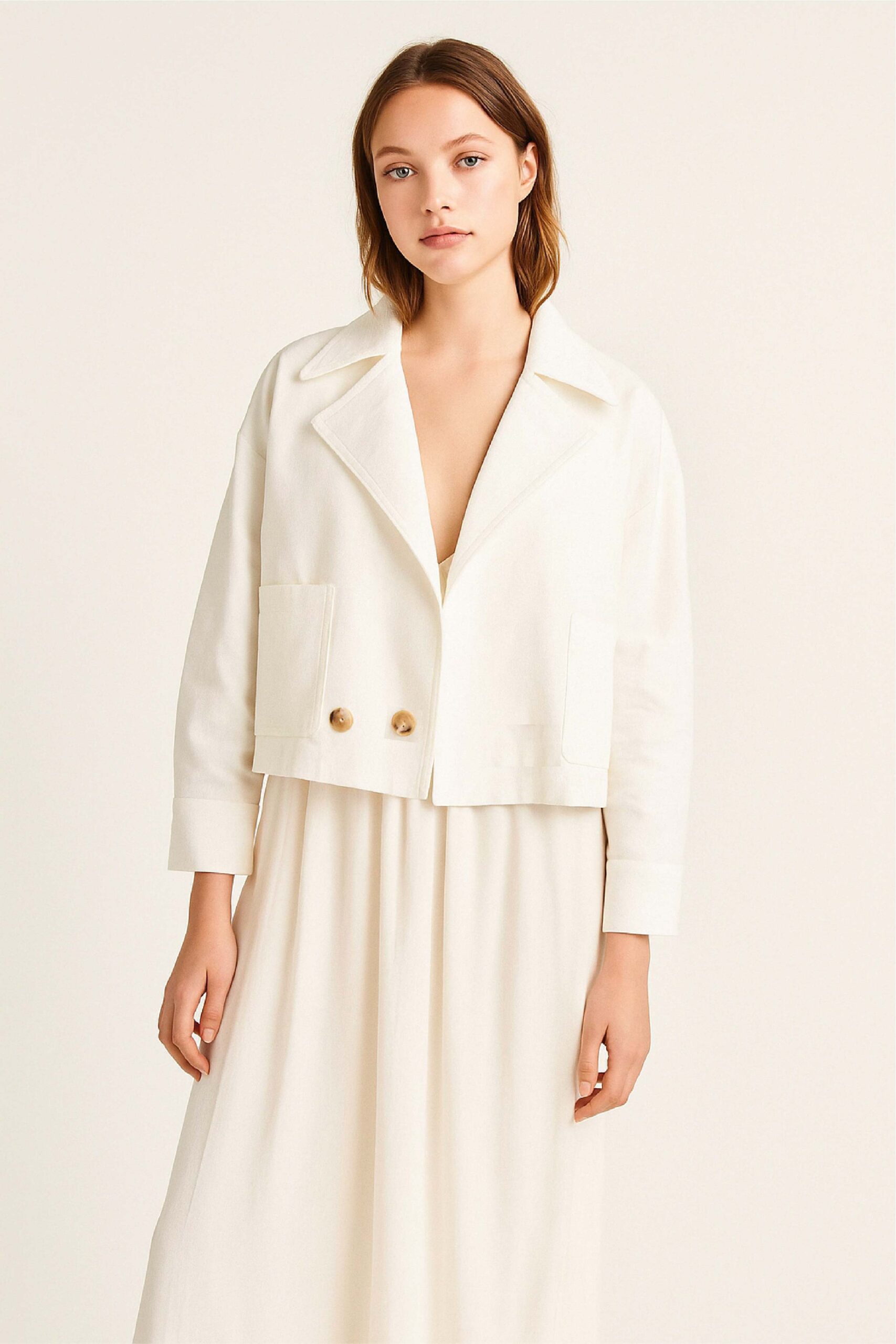 DIY Cropped Jacket Sewing Pattern (Sizes 40–48)