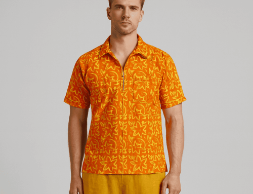 Easy Men’s Short-Sleeve Shirt – Free Sewing Pattern